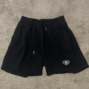 Balenciaga Black Men Shorts
